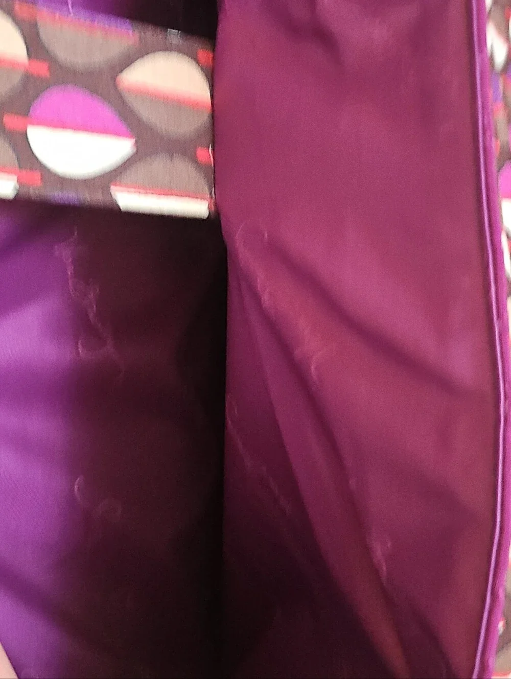 Vera Bradley MAGENTA  Quilted 16